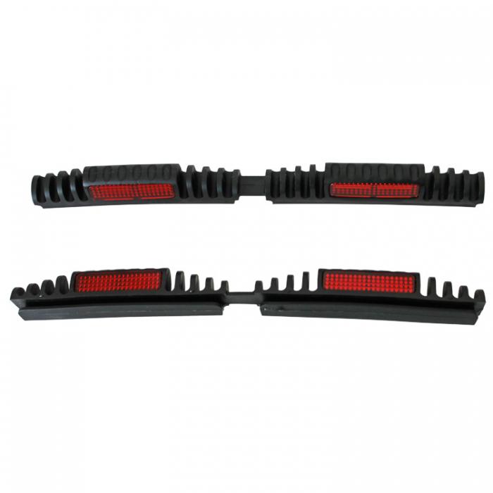 Декорация за врата 659 2бр./к-т червена