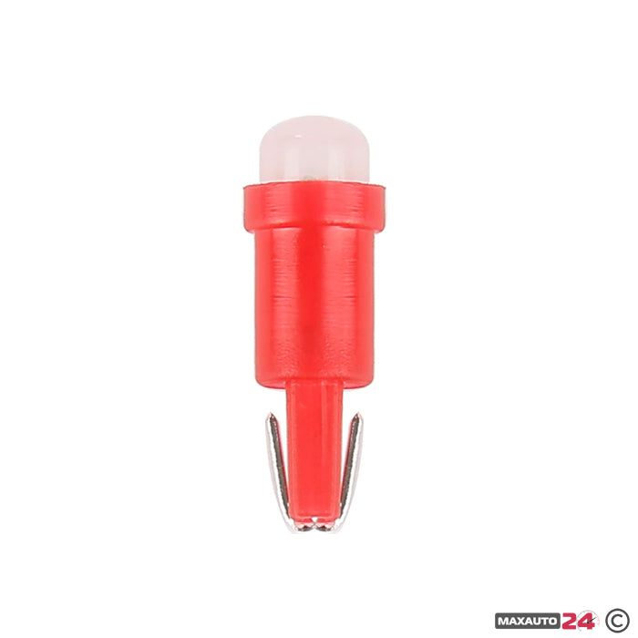Диодни крушки за табло 24V - 28709 2бр/кт - Червен цвят