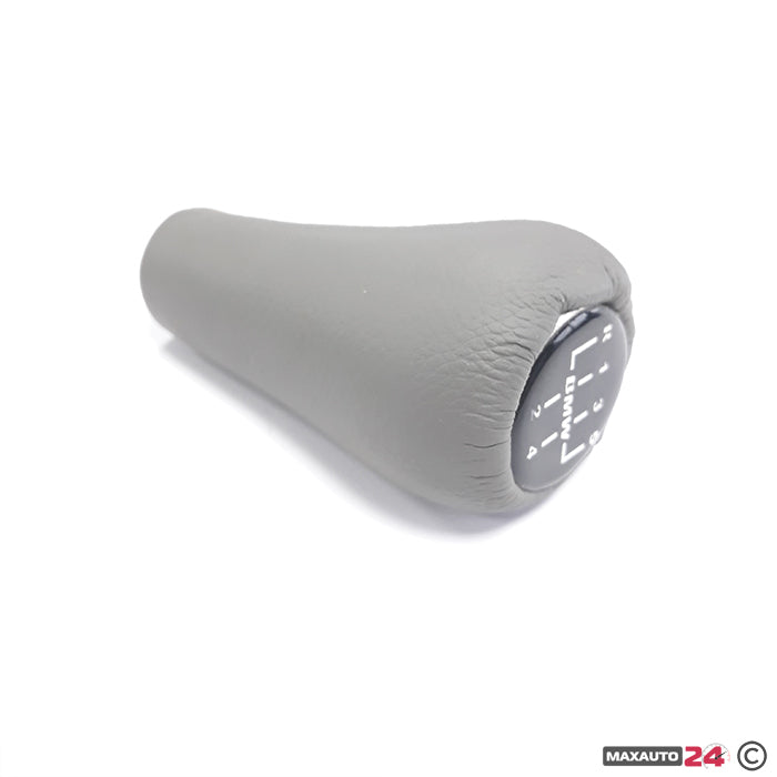 Топка за скоростен лост 002М кожа - черна М