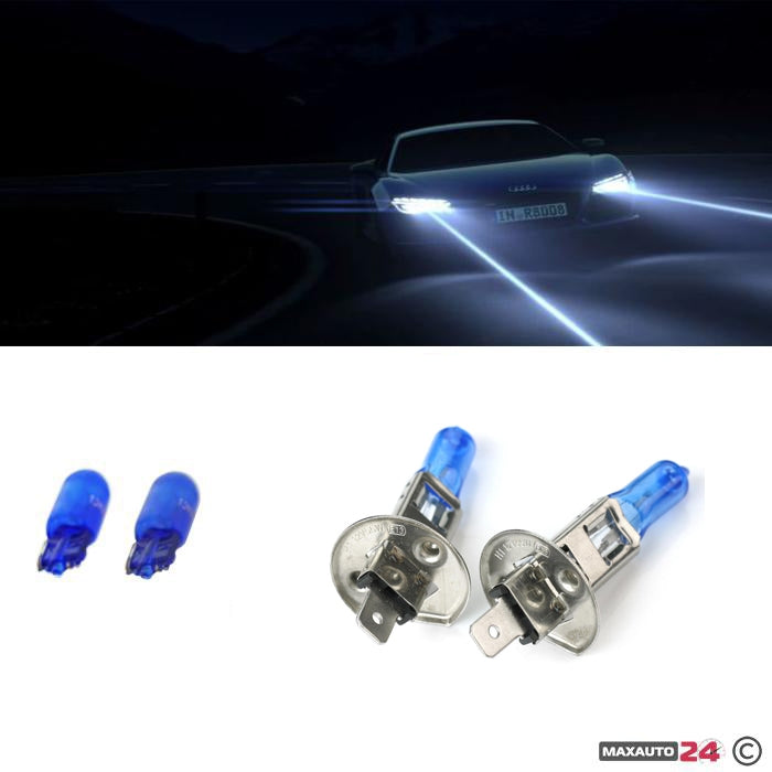 Халогенни крушки H1 + габарити Т10