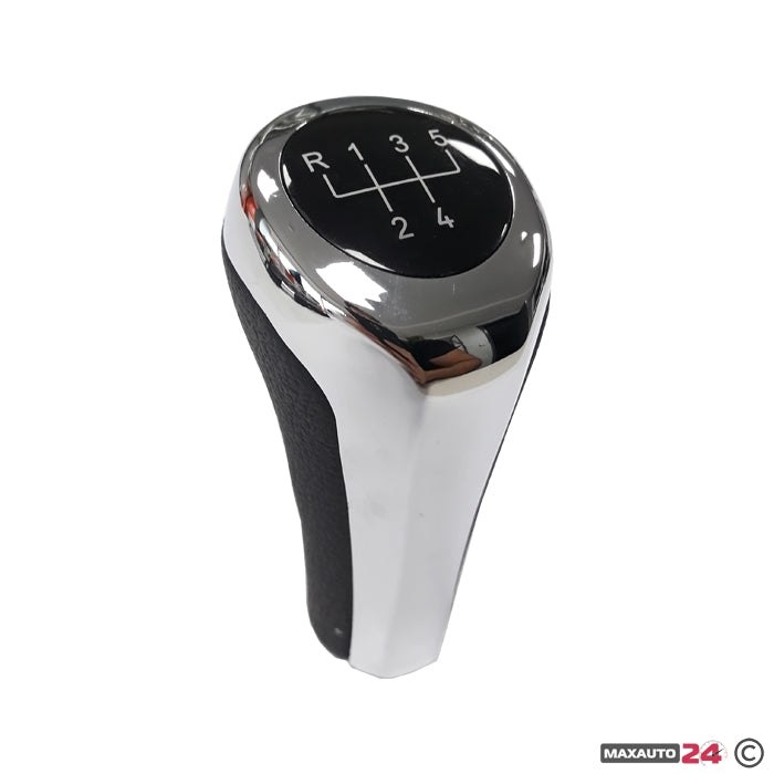 Топка за скоростен лост съвместима с BMW - 5 скорости - хром
