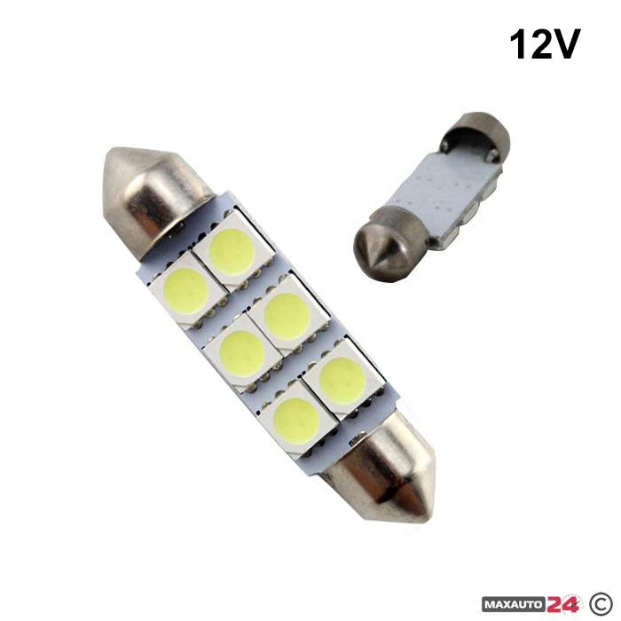 Диодна крушка 006 36мм 2бр/к-т