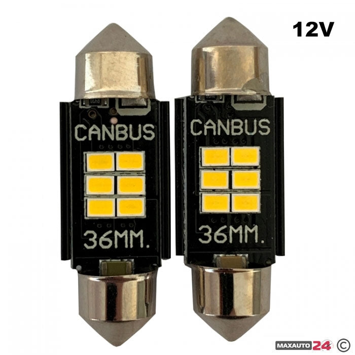 Диодни крушки 28800 - 36мм 2бр/к-т