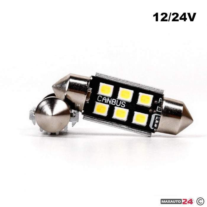 Диодни крушки 28793 - 41мм 2бр/к-т