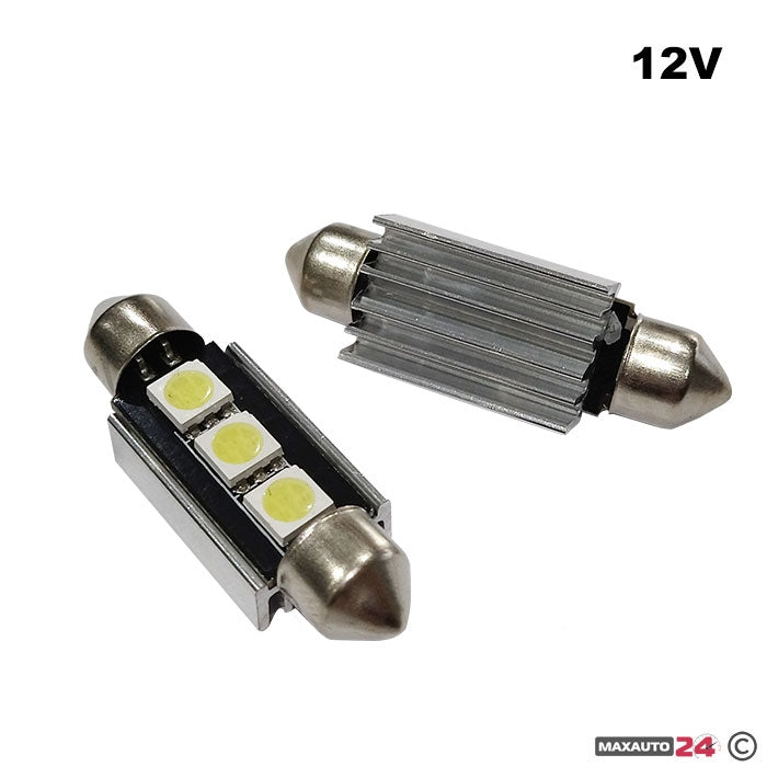 Диодни крушки 11041 - 39мм 2бр/к-т