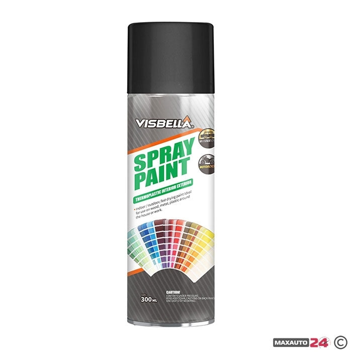 Спрей боя Visbella №4 черен мат 400 мл