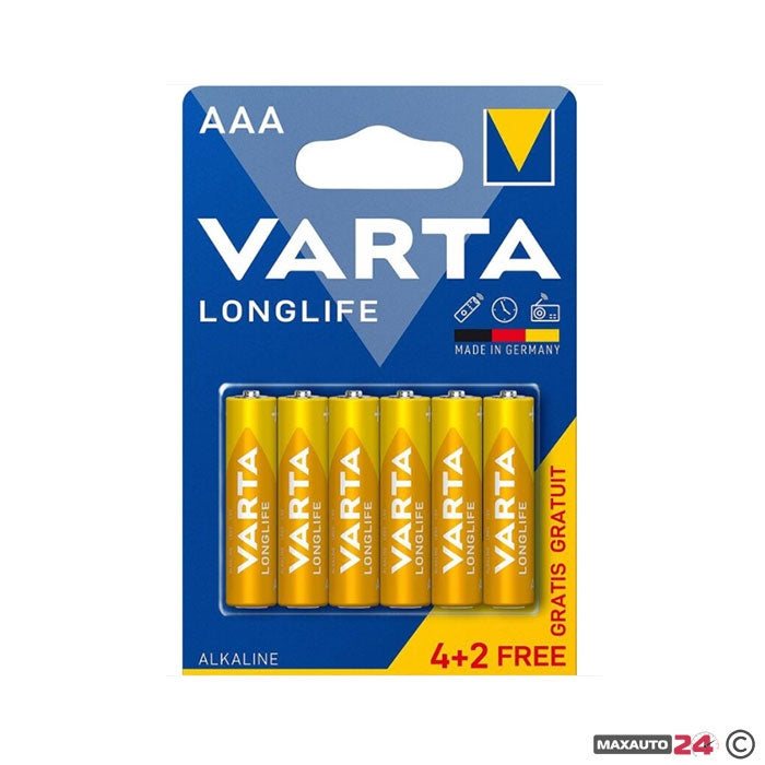 Алкална Батерия VARTA LONGLIFE - AАA