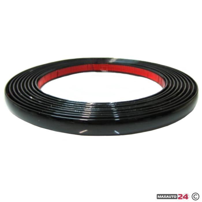 Лайсна за врата черна 25мм х 15м