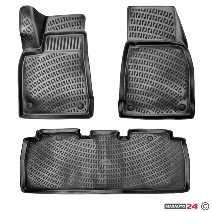 Гумени стелки RizLine съвместими с Tesla Model X 2015-2021