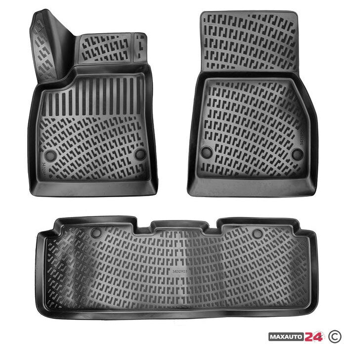 Гумени стелки RizLine съвместими с Tesla Model S 2014-2020