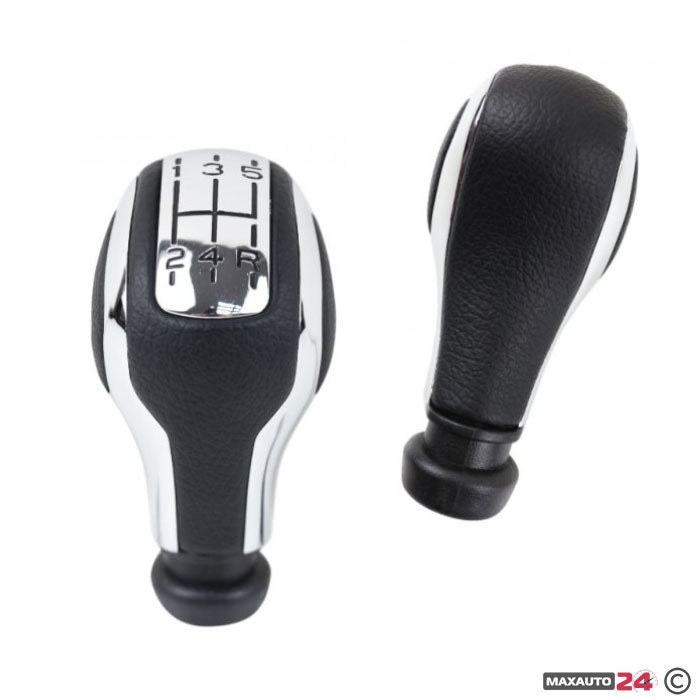 Топка за скоростен лост съвместима с Peugeot 207/307/308/408 - 5 скорости - Хром