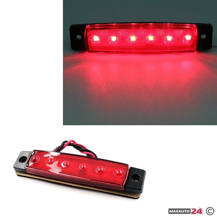 Диодни габарити червени - 12V