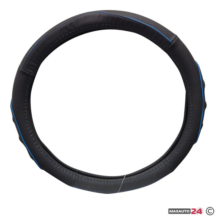 Калъф за волан 578 - M 38см - Черно/Синьо
