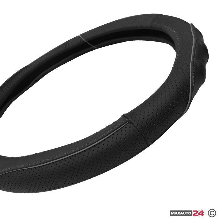 Калъф за волан 578 - M 38см - Черно/Сиво