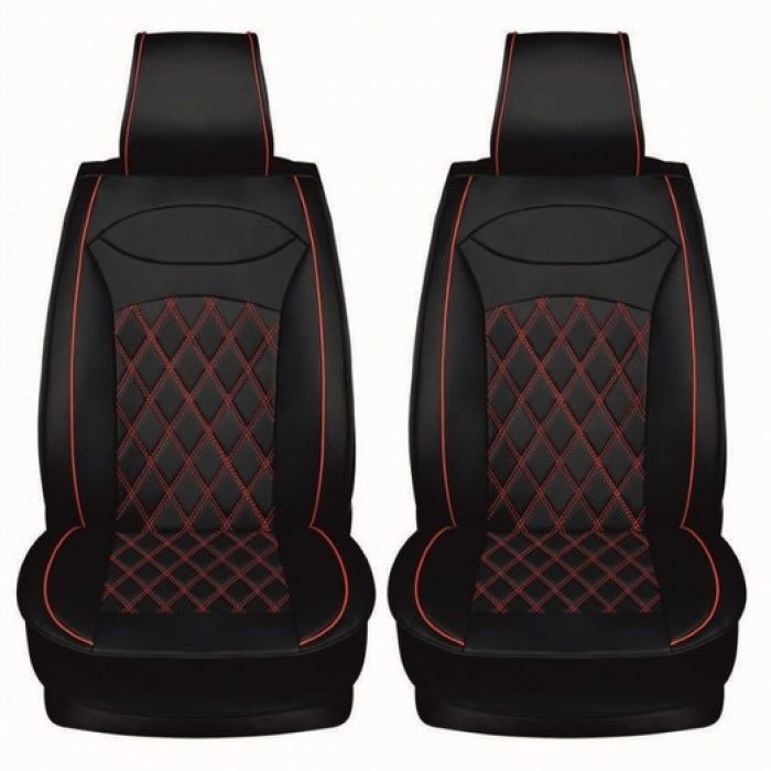Тапицерия за МПС 1158 - 5 части Черно/Червено