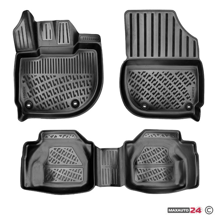 Гумени стелки RizLine съвместими с Honda City (2020+)