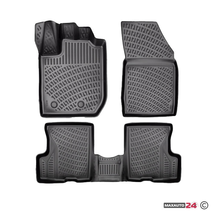 Гумени стелки RizLine съвместими с Dacia Duster 4x4 (2022+)