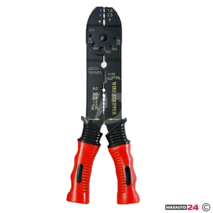 Клещи кримпващи комплект с кабелни обувки - 42 БР/К-Т