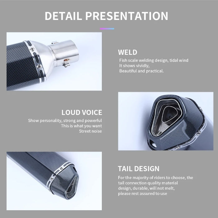 Гърне за мотоциклет PA547-2 - 40см - ХАМЕЛЕОН