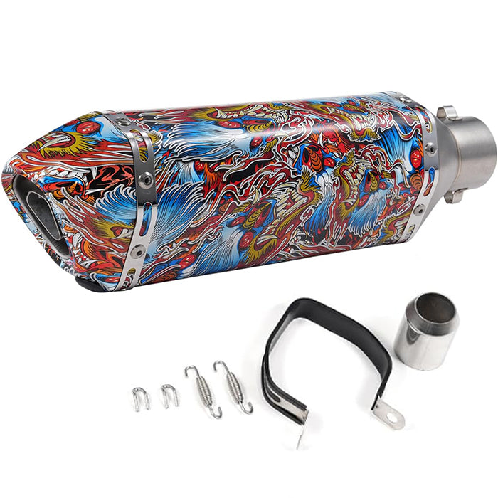 Гърне за мотоциклет PA936 - 40см - МНОГОЦВЕТНО