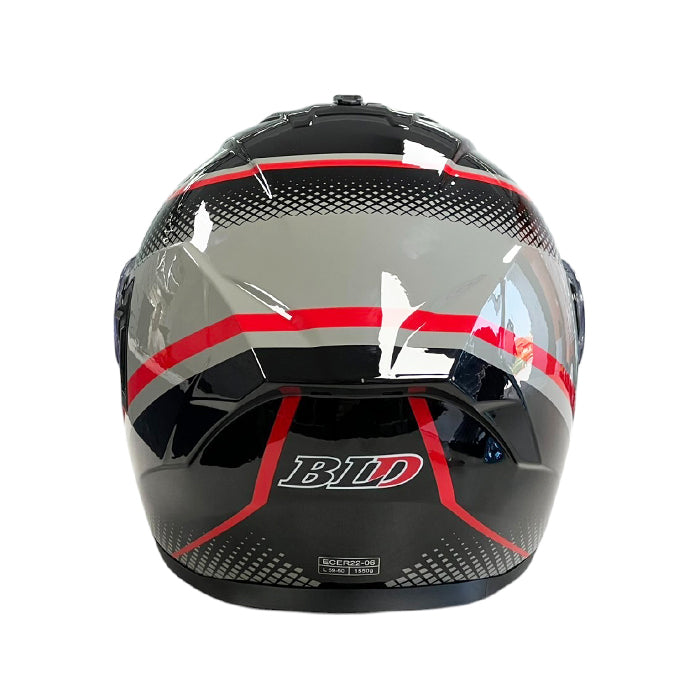 Каска 166 - Размер S - Черно/Червено