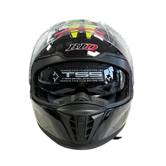 Каска M69 - Размер XL - Черно/Зелено