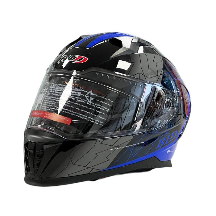 Каска M69 - Размер L - Черно/Синьо