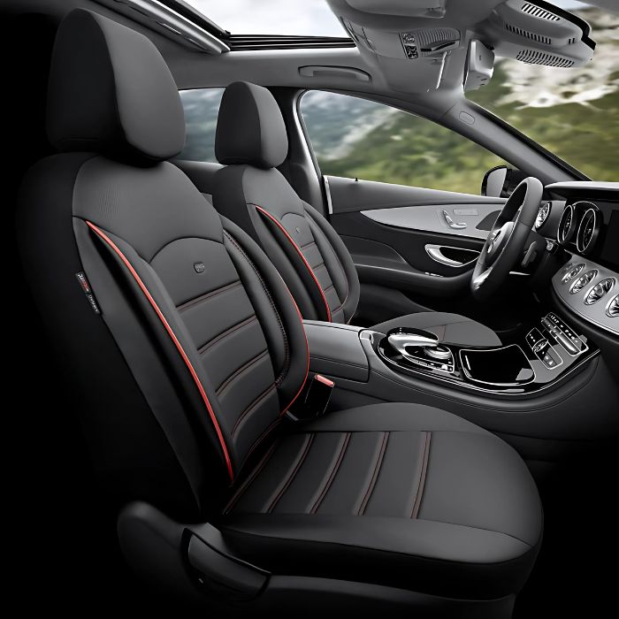 Тапицерия за седалки Otom Premium PRM115 (Черно/Червено)