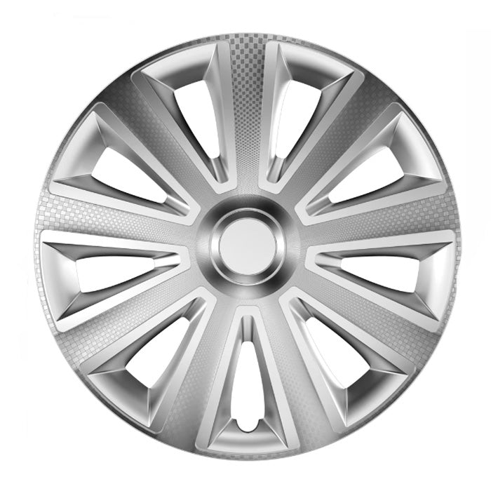 Тасове за джанти 15'' Versaco Carbon Aviator - Silver