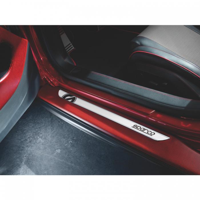 Комплект декорация за прагове Sparco - 2бр./к-т