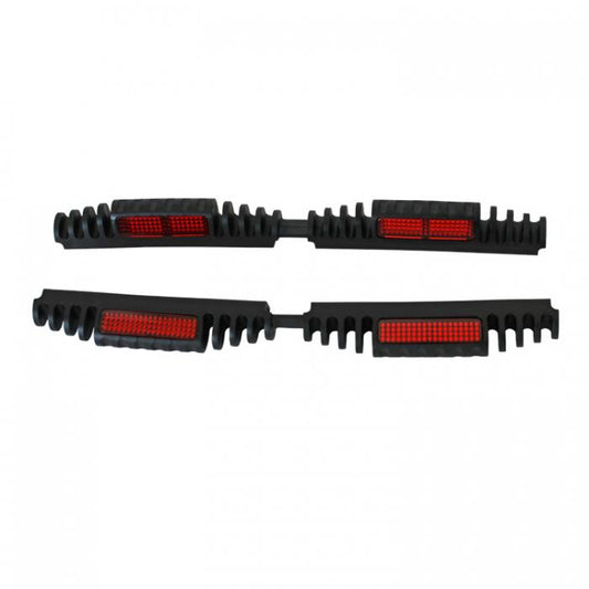 Декорация за врата 659 2бр./к-т червена