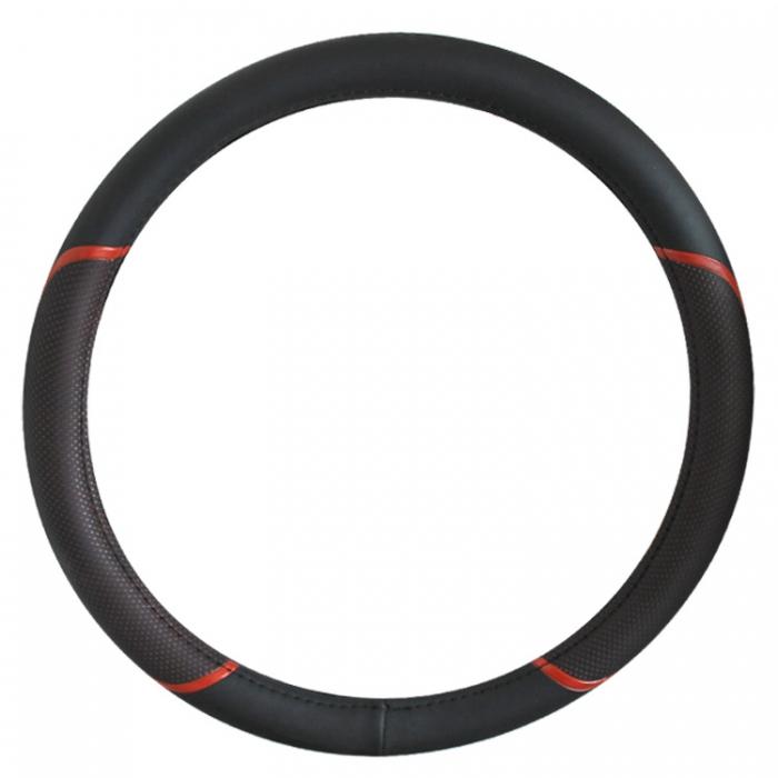 Калъф за волан - 9065 - 38cm - с червено