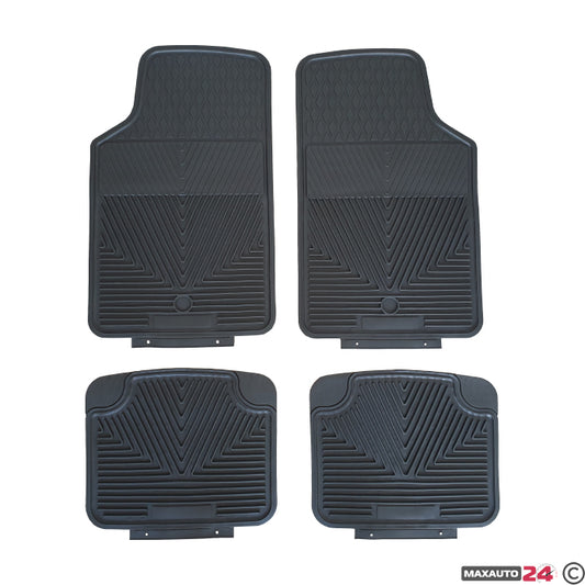 Гумени стелки универсални черни 3007 4бр./к-т