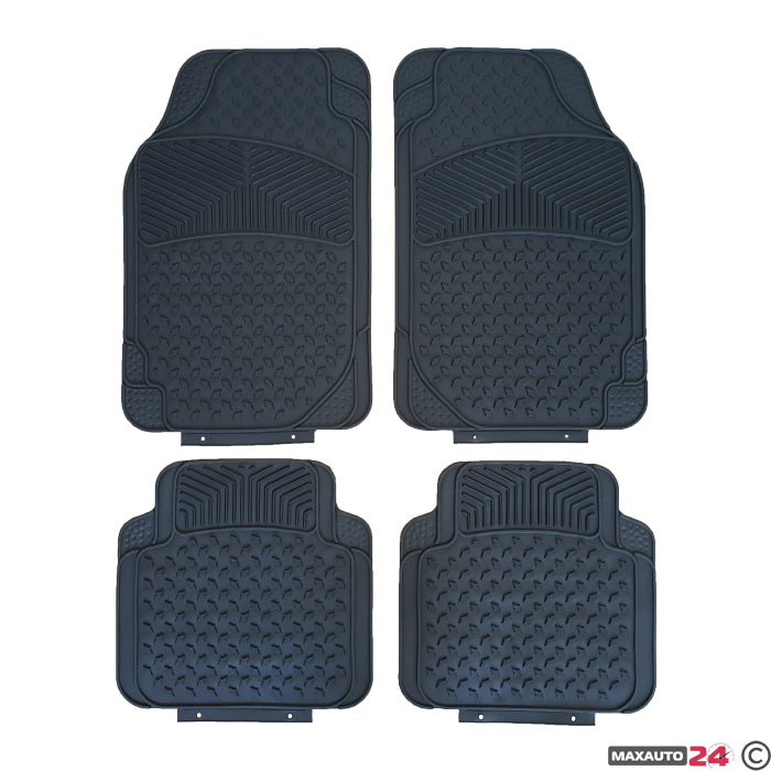 Гумени стелки универсални черни 3006 4бр/к-т