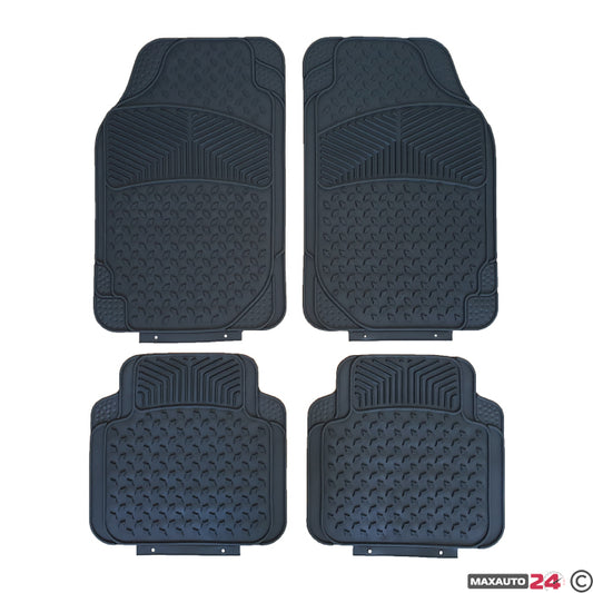 Гумени стелки универсални черни 3006 4бр/к-т