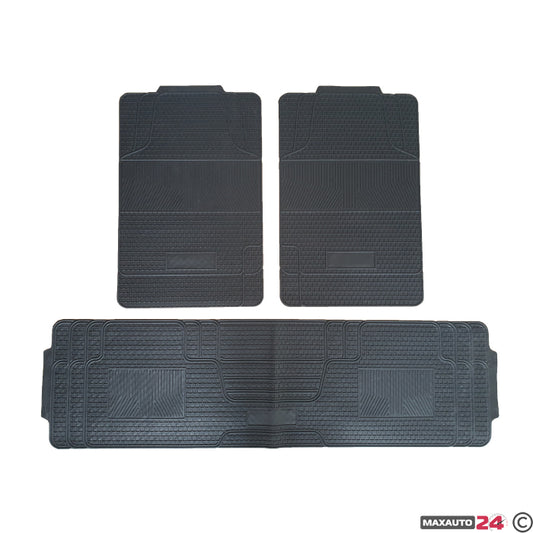 Гумени стелки универсални черни 3090-3 бр/к-т