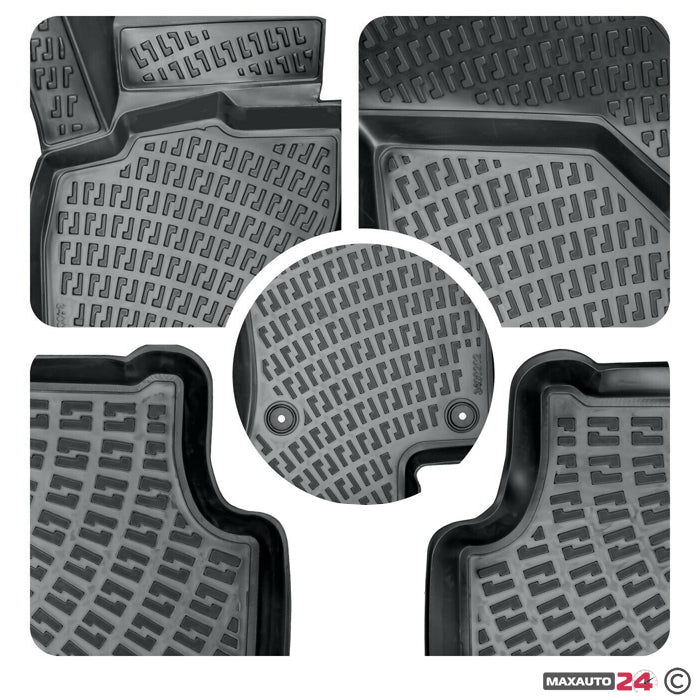 Гумени стелки RizLine съвместими с Audi A3 2006- 2013