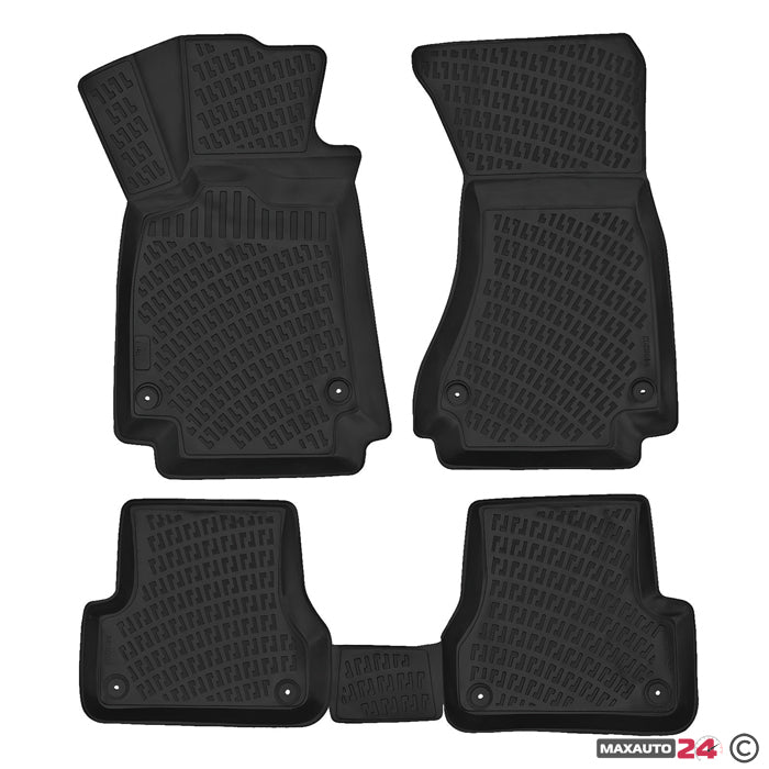 Гумени стелки RizLine съвместими с Audi A7 10-19