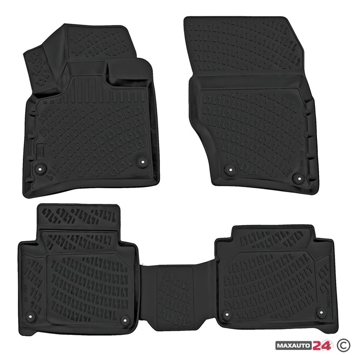 Гумени стелки RizLine съвместими с Audi Q7 05-15