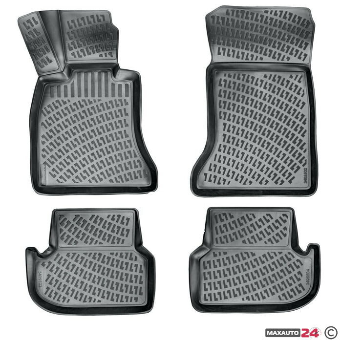 Гумени стелки RizLine съвместими с BMW 5 F10 10-16