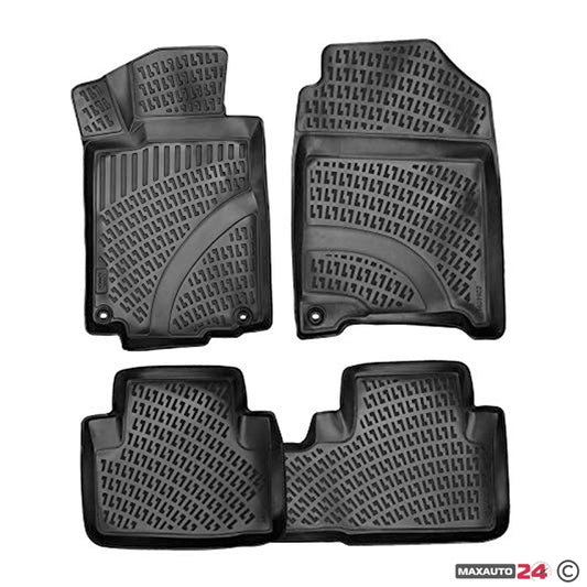 Гумени стелки RizLine съвместими с Honda CR-V 2011-2016