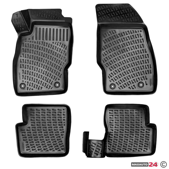 Гумени стелки RizLine съвместими с Opel Corsa F 2019-