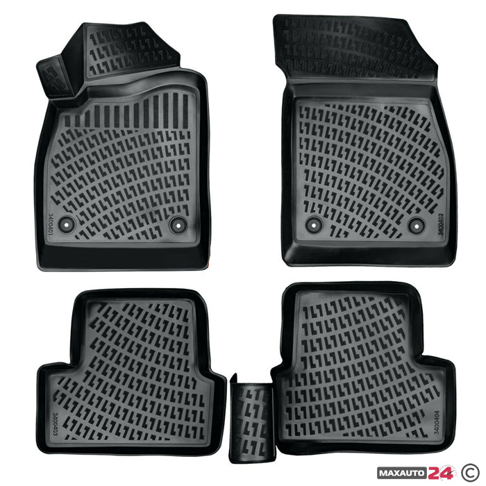 Гумени стелки RizLine съвместими с Opel Insignia B 2017-