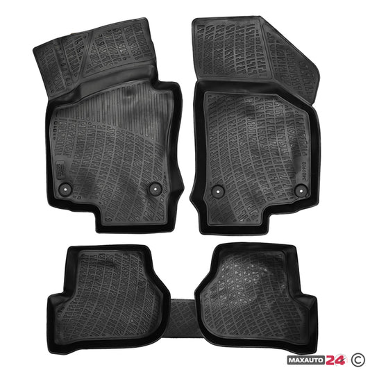 Гумени стелки RizLine съвместими с Volkswagen Golf V 2003-2009