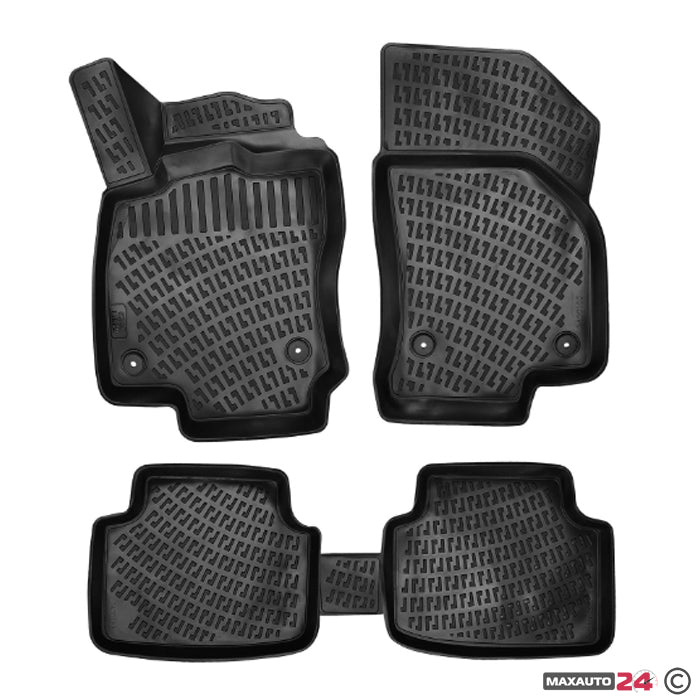 Гумени стелки RizLine съвместими с Volkswagen Passat B8 15-19