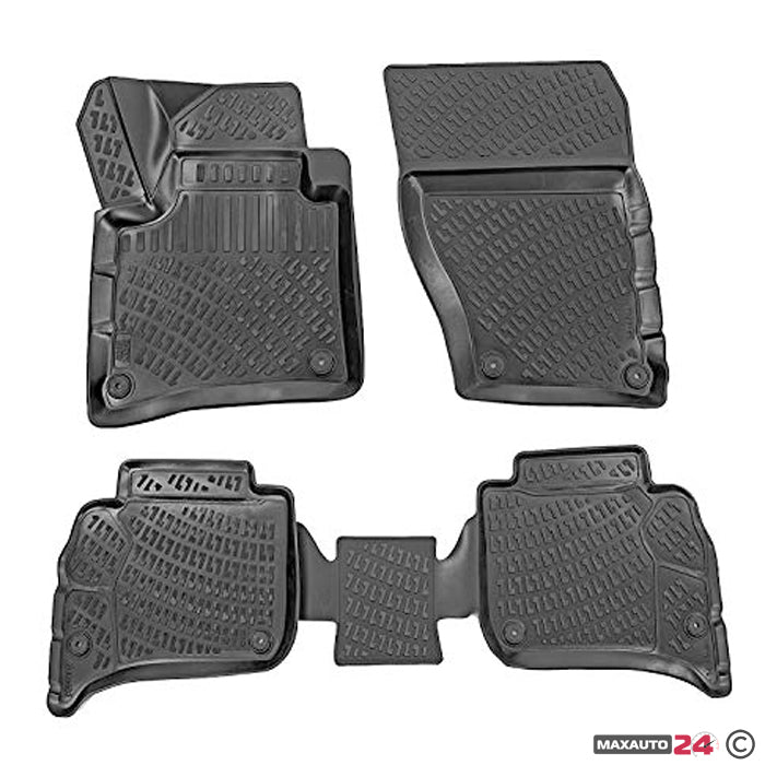 Гумени стелки RizLine съвместими с Volkswagen Touareg 2010-2018