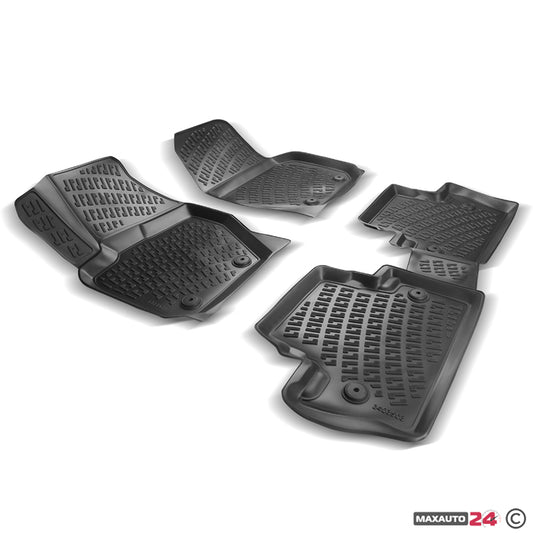 Гумени стелки RizLine съвместими с Volvo S60 10-18