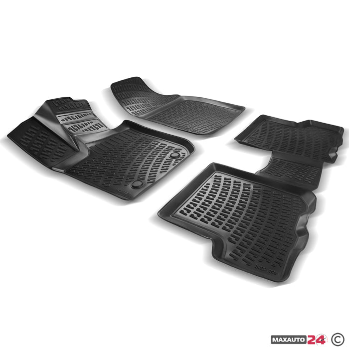 Гумени стелки RizLine съвместими с Dacia Logan II MCV (2012-2020)