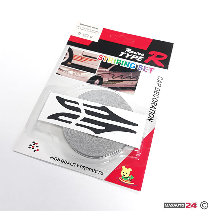 Декоративна лайсна за екстериор - черна