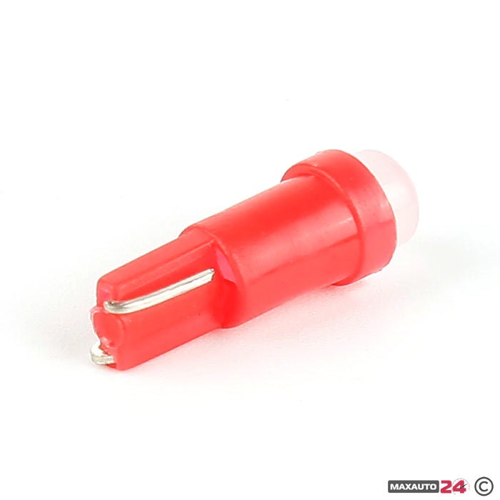 Диодни крушки за табло 24V - 28709 2бр/кт - Червен цвят